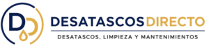 Logo de Desatascos Directo, servicio de desatascos y camión cuba