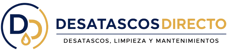 Logo de Desatascos Directo, servicio de desatascos y camión cuba